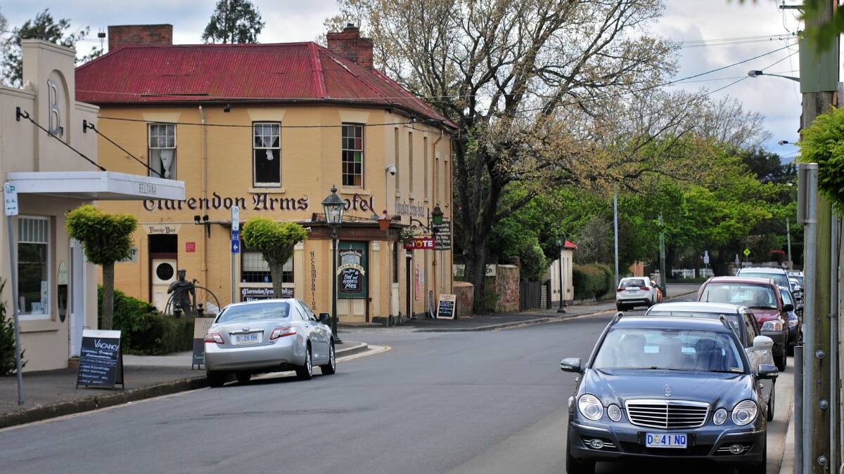 NEW RETAIL SPACE: The Store will open in Evandale's main street, at the old saddlery. It is only the second National Trust retail space to open in the country. Picture: Phillip Biggs
