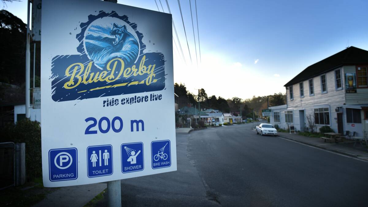Take a ride down Derby's world-class mountain bike trail, the Blue Derby trail. Pictures: Scott Gelston
