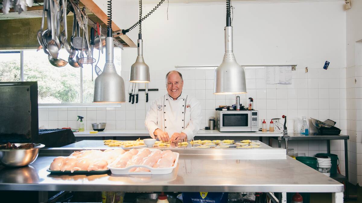 'CAUSE I'M HAPPY:  James Read has built up a successful restaurant and function centre at Jessen Lodge, Longford.