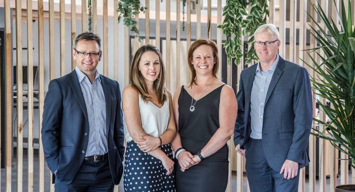 Setting standards: AL&A business partners Anthony Loone, Sophie Poke, Angela Hartley and Simon Carins have given their staff and clients an amazing place for meetings, work and collaboration with the help of S. Group.