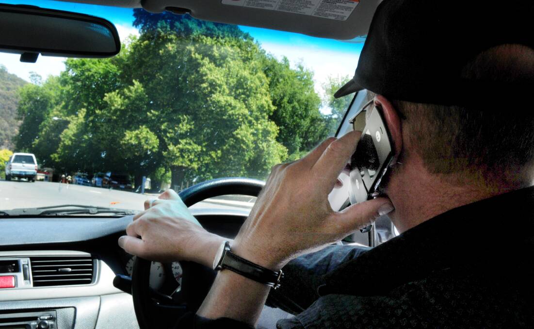 Driving while talking on a mobile phone is not only illegal without a hands-free kit, but highly dangerous.
