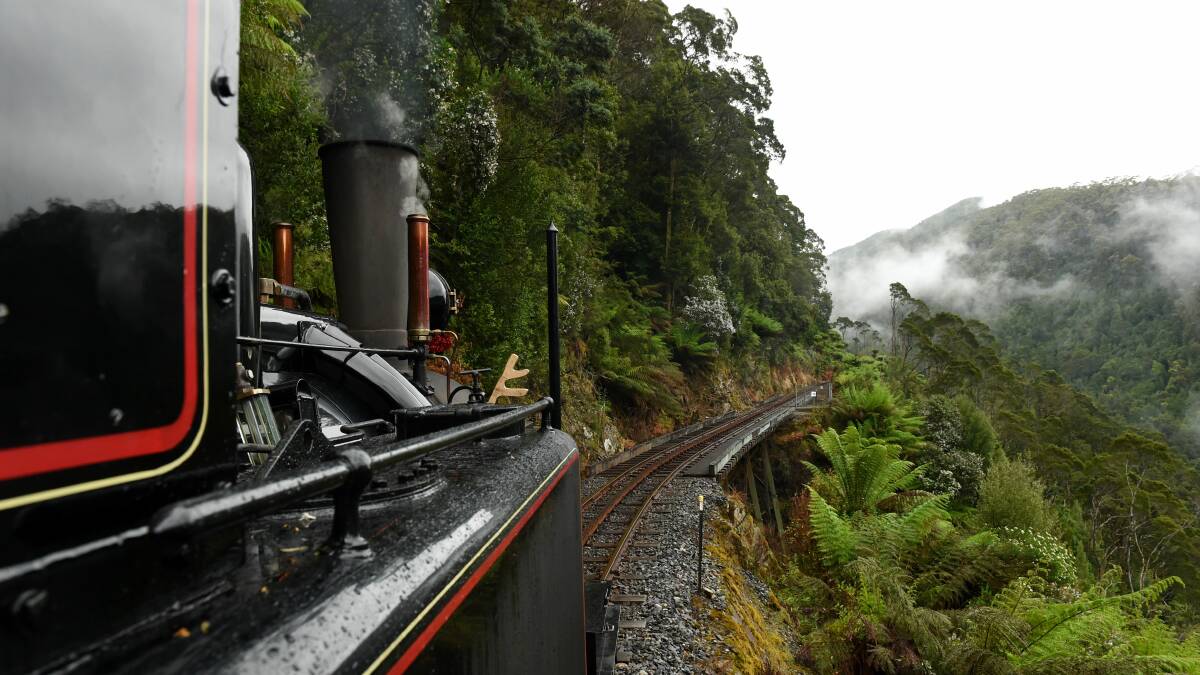 The West Coast Wilderness Railway is an unbelievable, and unforgettable experience, says Jim and Linda Collier.