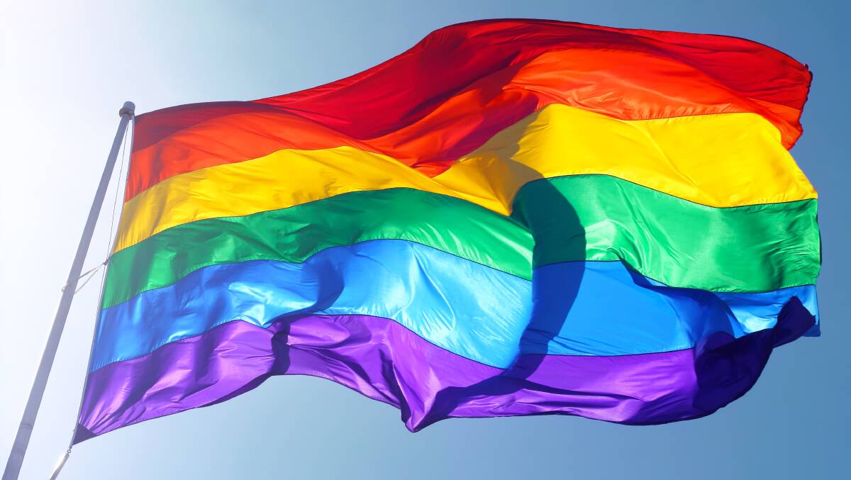 The rainbow flag is an important image that gay, lesbian, bisexual, trans, and intersex people are welcome and safe, says Andrew Badcock.