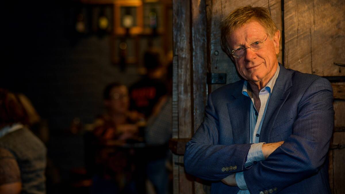 JOURNALIST THROUGH AND THROUGH: Kerry O'Brien fell into a media career by accident, but never looked back. Picture: Scott Gelston