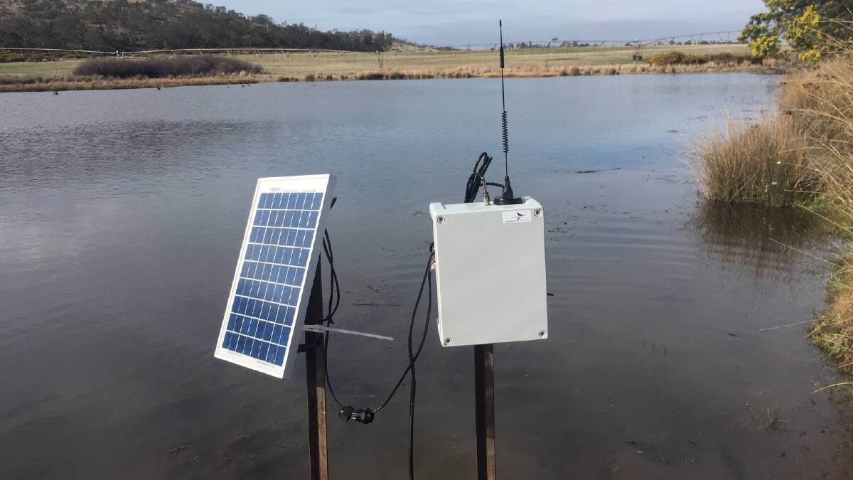 REMOTE SYSTEM: TankSentry monitors water levels. Picture: Supplied