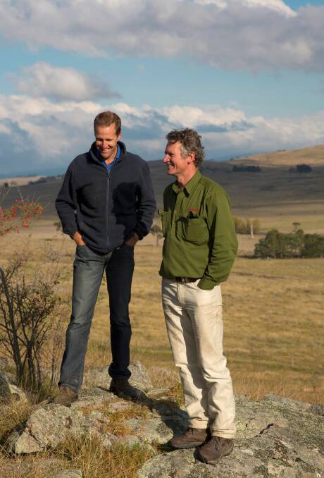 FARMING DIVERSITY: Martin Royds and Jeff Pow are keynote speakers at the regenerative farming forum. Picture: Supplied