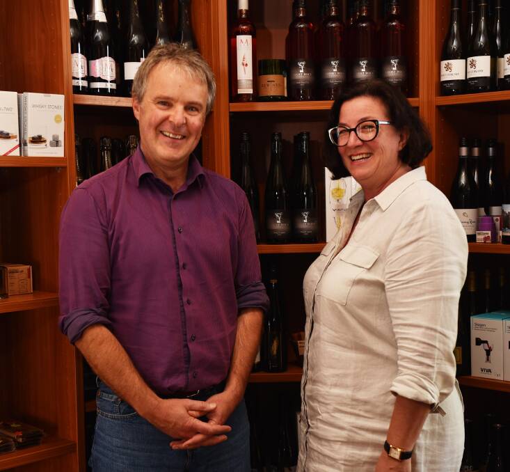NEW OPPORTUNITY: Dr Tom Lewis and Kim Seagram from FermenTasmania will apply for cluster funding to boost Tasmanian food businesses.