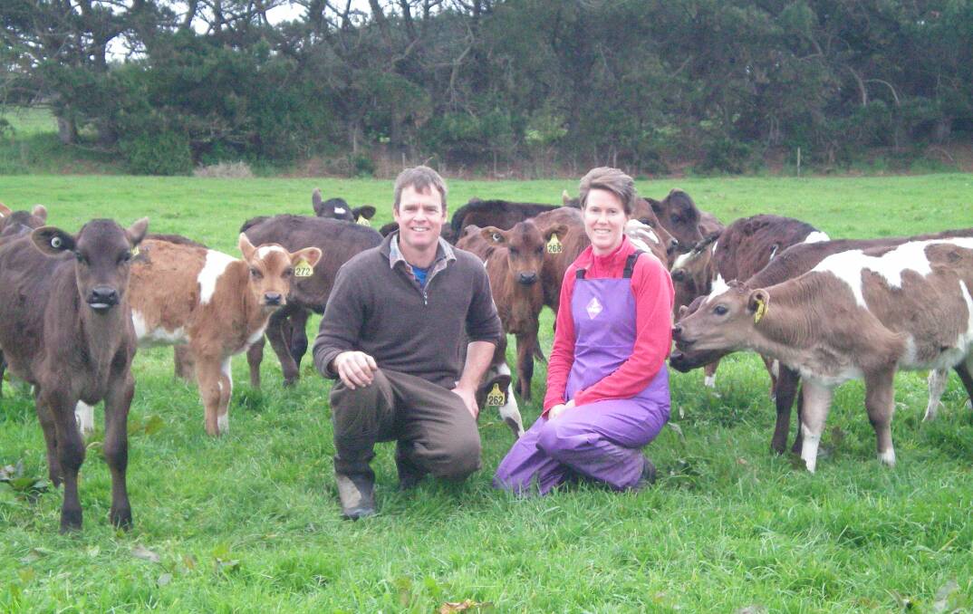 IN FOCUS: Montagu dairy farm owners and operators Dave and Jane Field peaked at 1400 cows milked this year. Picture: Supplied