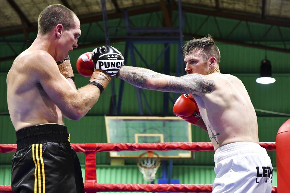 BOXING: The Devonport Pro Boxing Tournament was held at Devonport Basketball Stadium on Saturday. Picture: Cordell Richardson