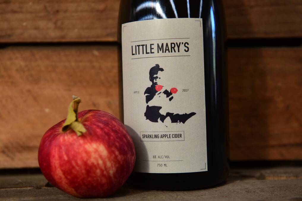 The Little Mary's logo is a picture of Harry's dad when he was young. 