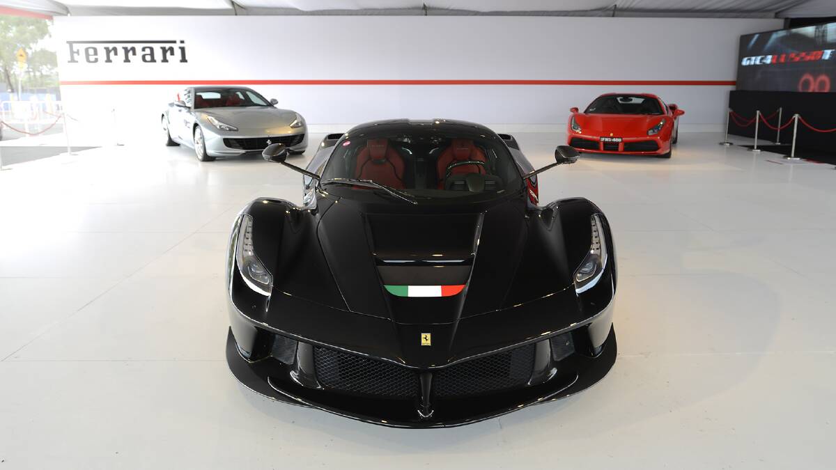 SPECIAL KIND: The LaFerrari will be in Launceston for one night only as part of Targa. Picture: Supplied. 