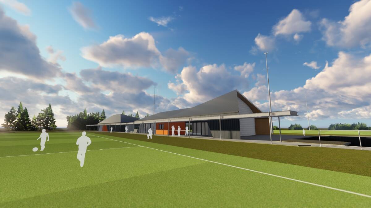 IN PROGRESS: CMK Architects' impression of the planned Riverside Olympic Soccer Club upgrades. Pictures: supplied. 