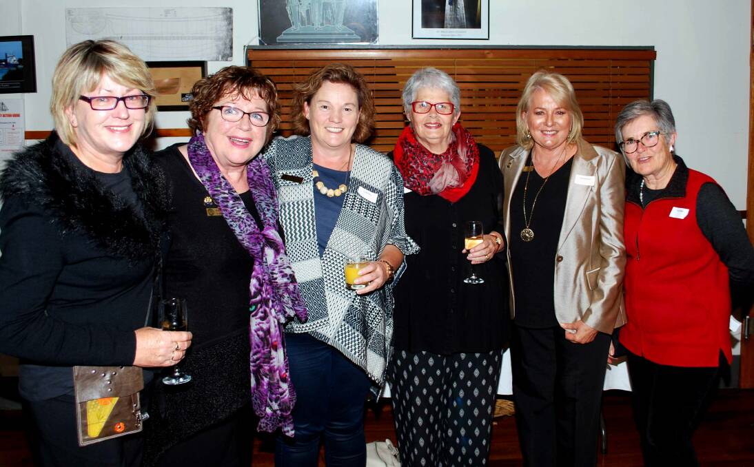 REUNITED: Jenifer Timmins, Anneke Tame, Lynette Burt, Glenda Lodge, Clair Anderson, Sue Neilsen, all of George Town attended the reunion. Picture: supplied.