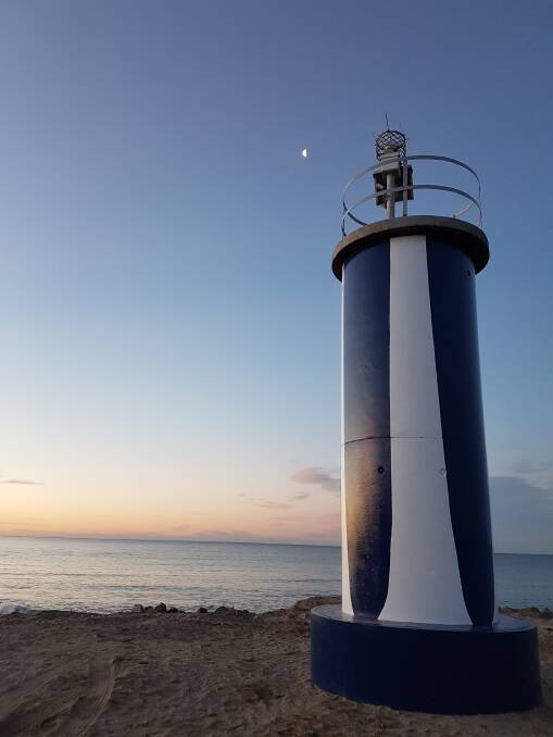 GUIDING LIGHT: A new lighthouse has been installed at the mouth of the Brid River. Pictures: supplied. 