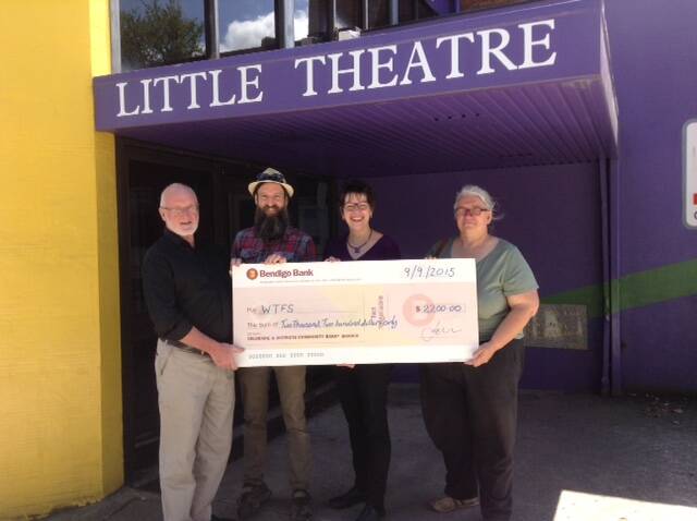 GOING STRONG: The Western Tiers Film Society is going strong. The society has been supported by grants from the Meander Valley Community Bank and the council. Picture: Supplied. 