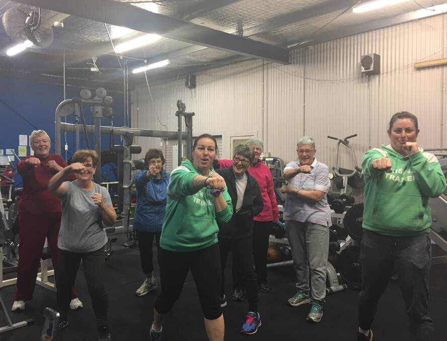 BOX ON: The Living Longer, Living Stronger class at Health Revival Longford normally sees about 20 people attend the facility's longest-running class each week. The fitness organisation is celebrating its fourth birthday. 