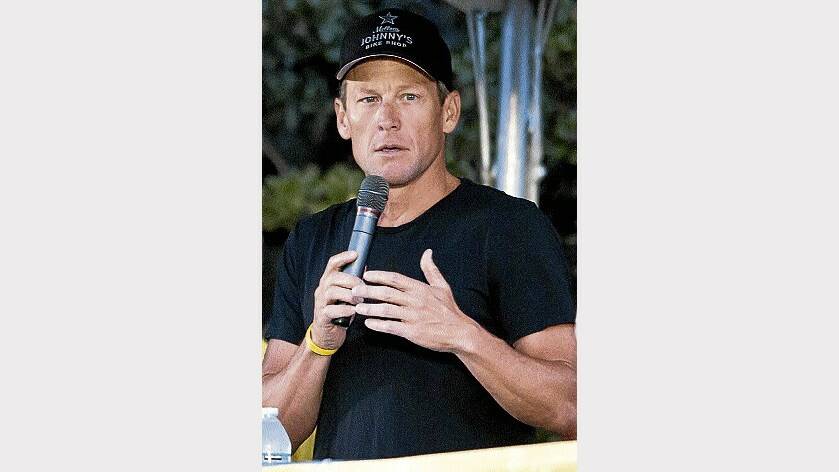Lance Armstrong is preparing to be interviewed by Oprah Winfrey.