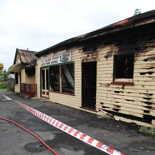 St Helens icon destroyed by fire