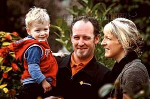 LEFT: Simon Rush and Katie Elphinstone, of Norwood, with Byron, 2. Picture: PHILLIP BIGGS