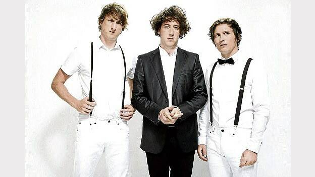 The Wombats members Matthew Murphy, Tord and-Knudsen and Dan Haggis will be part of the action at this year's Falls Festival at Marion Bay.