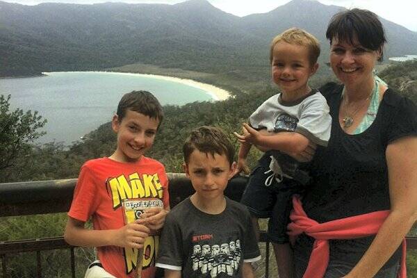 People across the world been touched by the story of the King family - mum Lisa, Jalen, 12, Harri, 7, and Kobe, 3 - and donated thousands to their website.