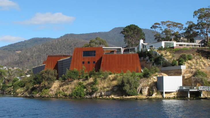 Weird but wonderful: The Museum of Old and New Art may be Tasmania's most treasured possession. Photo: Leigh Henningham