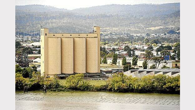 The silos which have been earmarked for a $20 million hotel development.