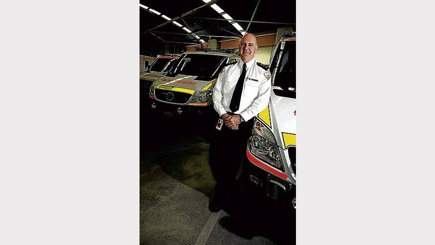Northern regional manager for Ambulance Tasmania Matthew Eastham. Picture: GEOFF ROBSON