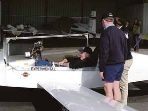 Hugh Targett was chairman of Australian National Air Races, the company that operated Skyrace during its heyday in the early 1990s Picture: Courtesy JOSEPH MILLER
