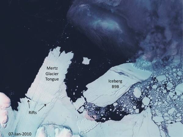 Scientists tracking giant new iceberg