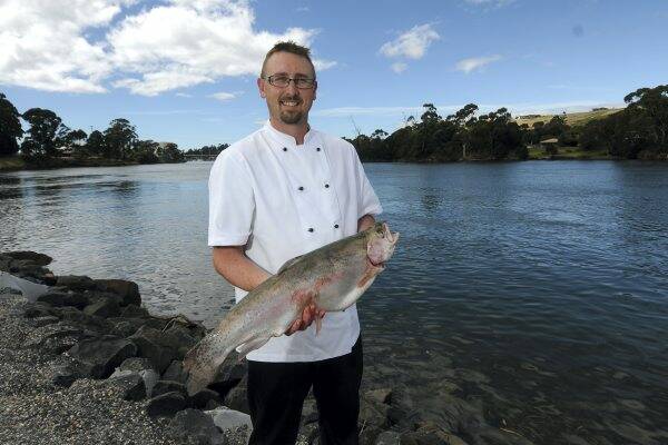 Melbourne chef Dwayne Bourke, will be performing demonstrations at the Taste the Harvest in Devonport today.
