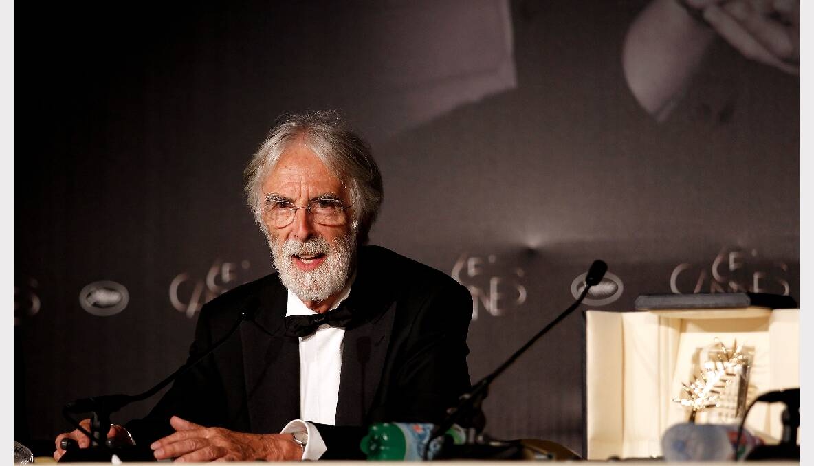 Best Director: Michael Haneke for Amour. Photo: GETTY IMAGES