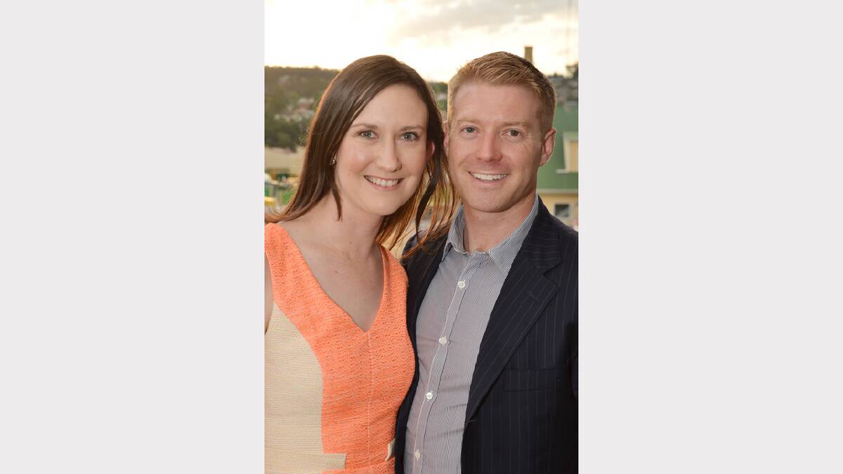 Shaun Dearing and Claire Morgan celebrated their engagement at The Boathouse. Picture: Brodie Weeding
