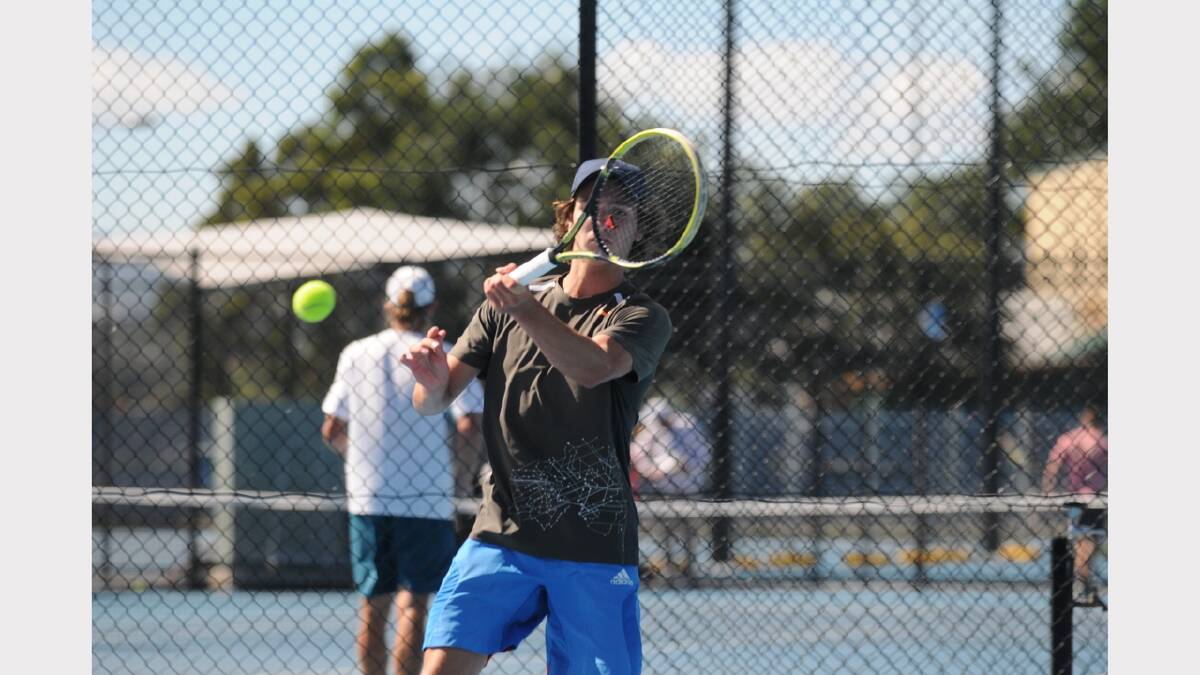 Qualifying at the Tasmanian Open, being played at the Launceston Regional Tennis Centre. Picture: Paul Scambler