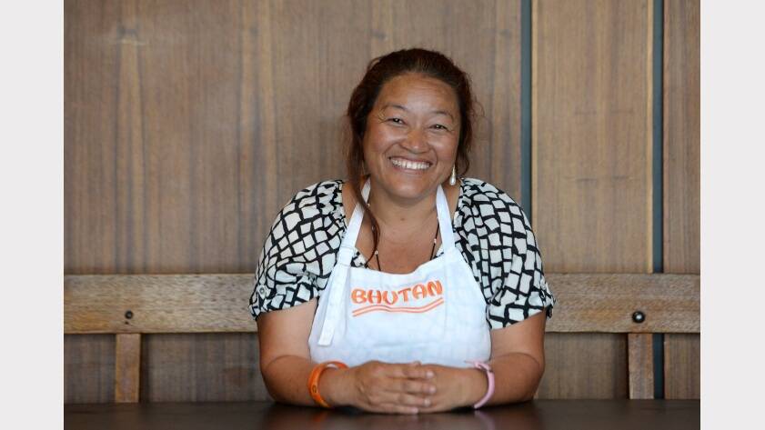 Hari Rai, of Mayfield, will be making Bhutanese dumplings, or momos, at Festivale this weekend. Picture: MARK JESSER