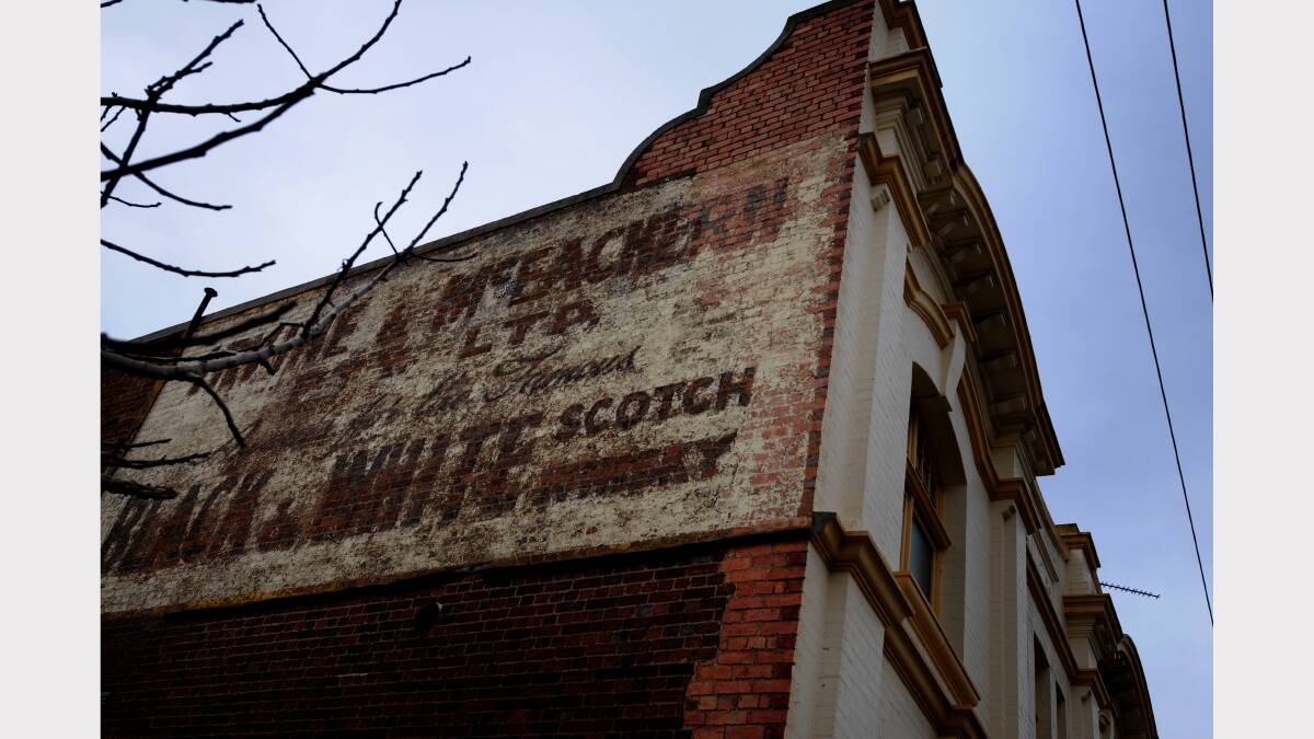 "Ghost" signs still linger in the streets of Launceston. Pictures: Geoff Robson and Jonathan Cant's Ghost Signs of Launceston project