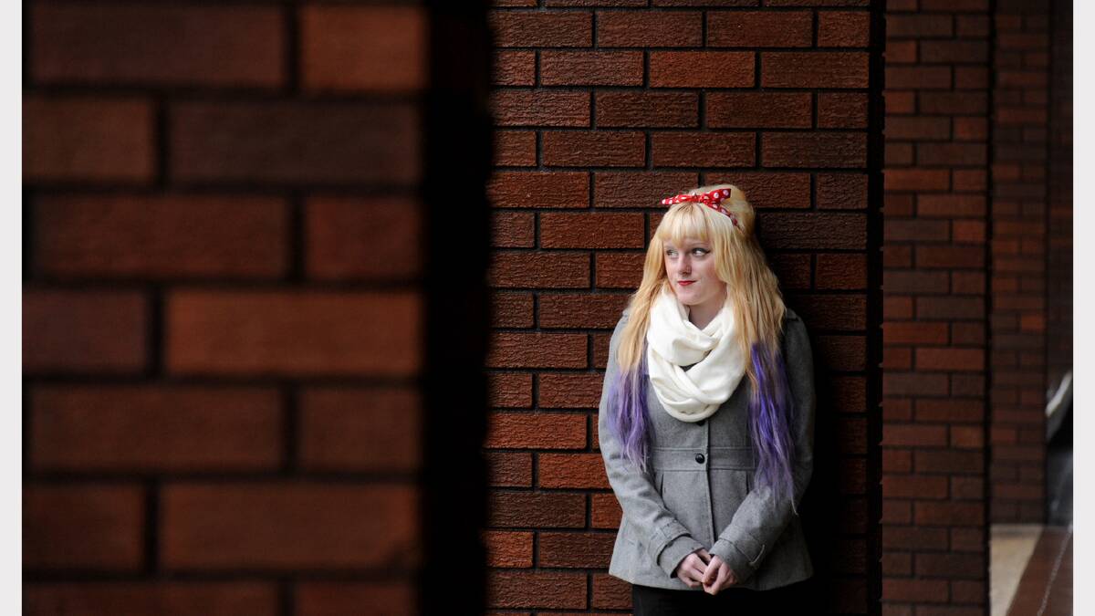 Jessica Gaye, 19, of Devonport, suffers from tinnitus. Picture: Will Swan