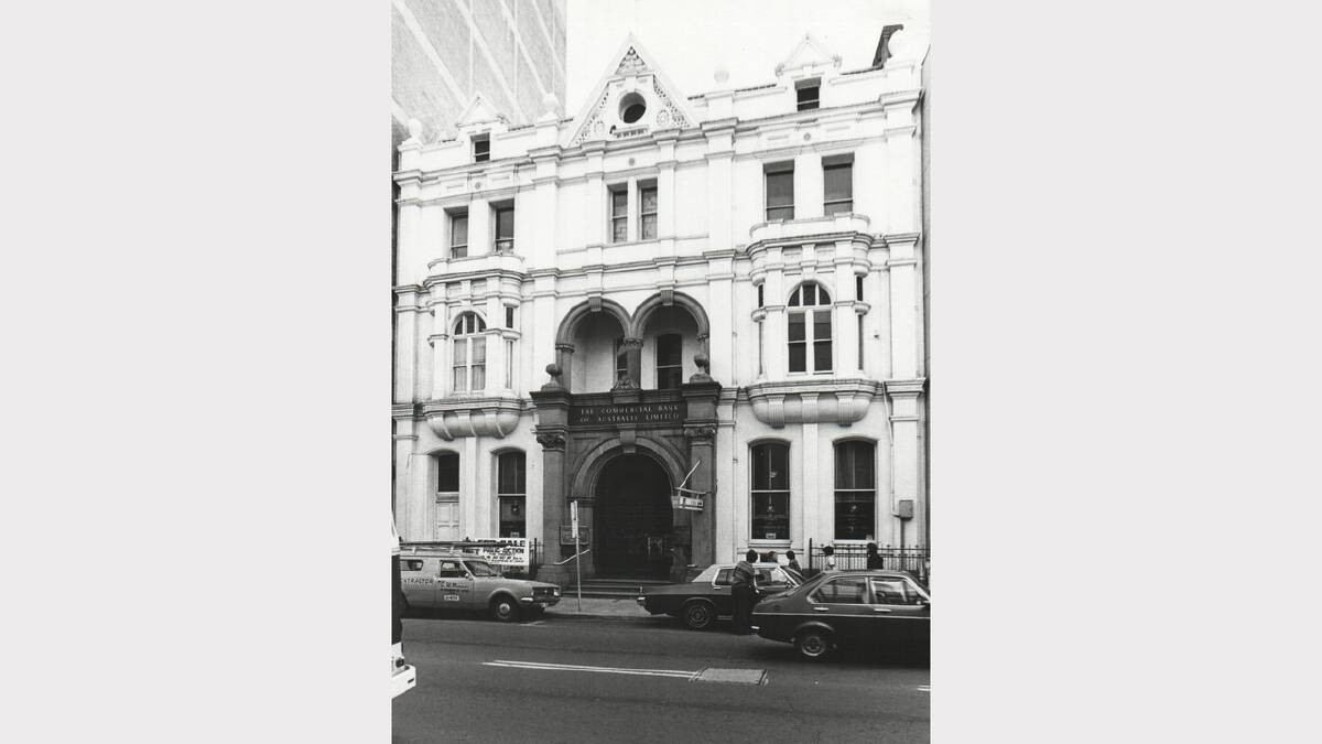 The Commercial Bank of Australia on St John Street. October 20, 1978.