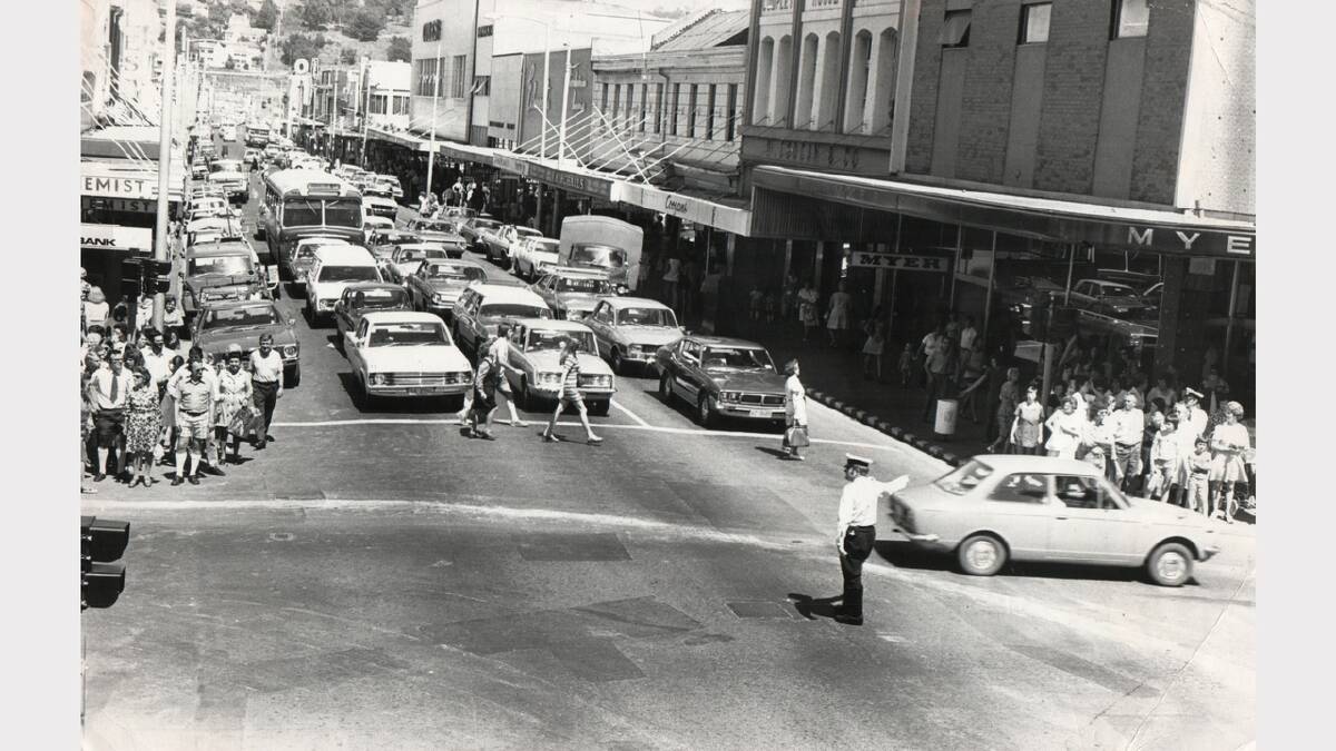 Brisbane Street before the mall. 