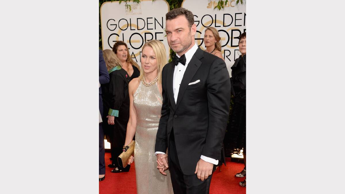 Naomi Watts and Liev Schrieber. Picture: Getty Images