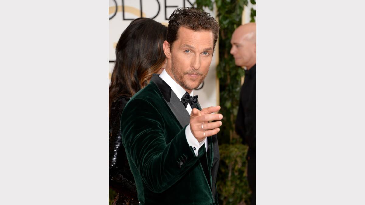 Matthew McConaughey. Picture: Getty Images