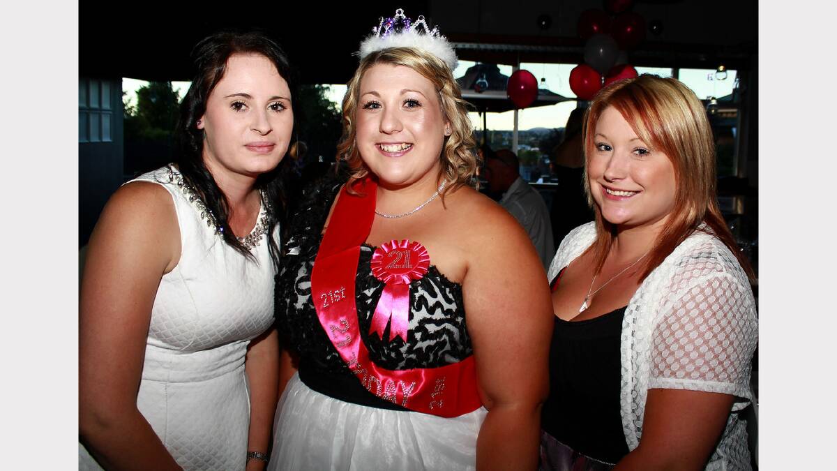 Brenna McIntosh celebrated her 21st birthday at Hotel Launceston. Picture: Maddy Peters