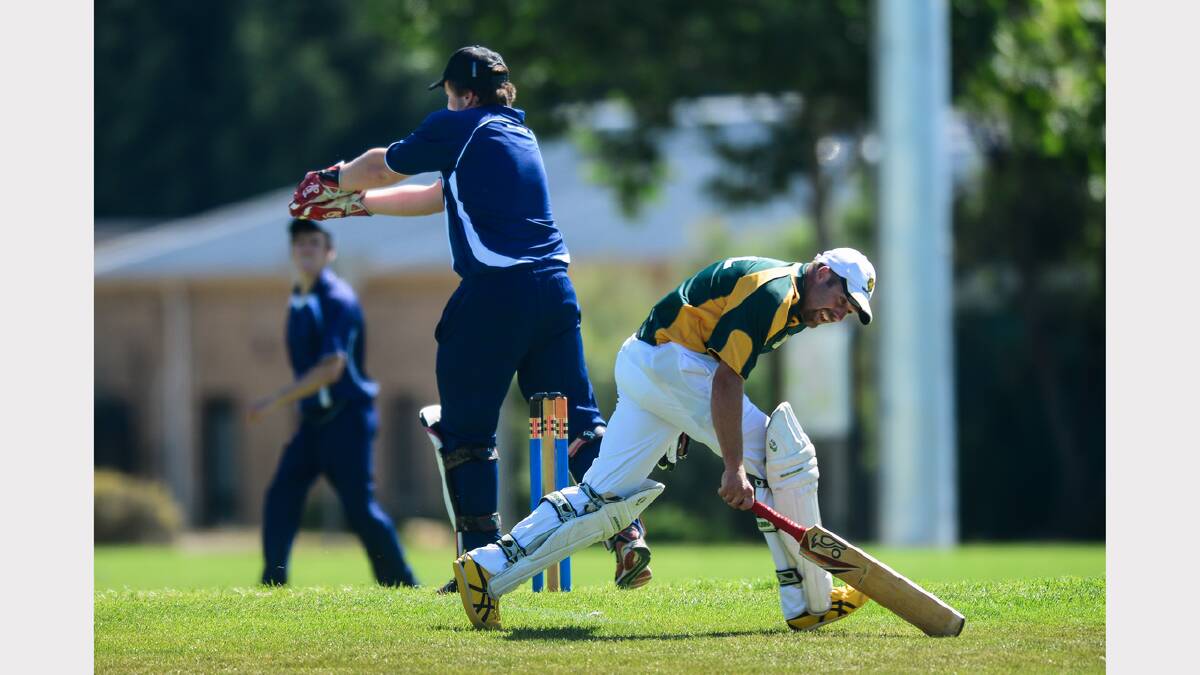  Game on: TCL take on NTCA at Mowbray. Picture: Phillip Biggs