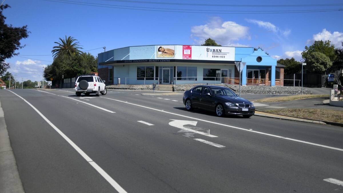 The Penquite and Amy road intersection is under council review.  Picture: PAUL SCAMBLER