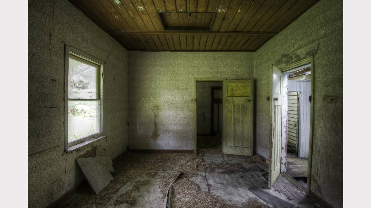 An old farm homestead, evidence of squatter. Picture: Urbex Photography.
