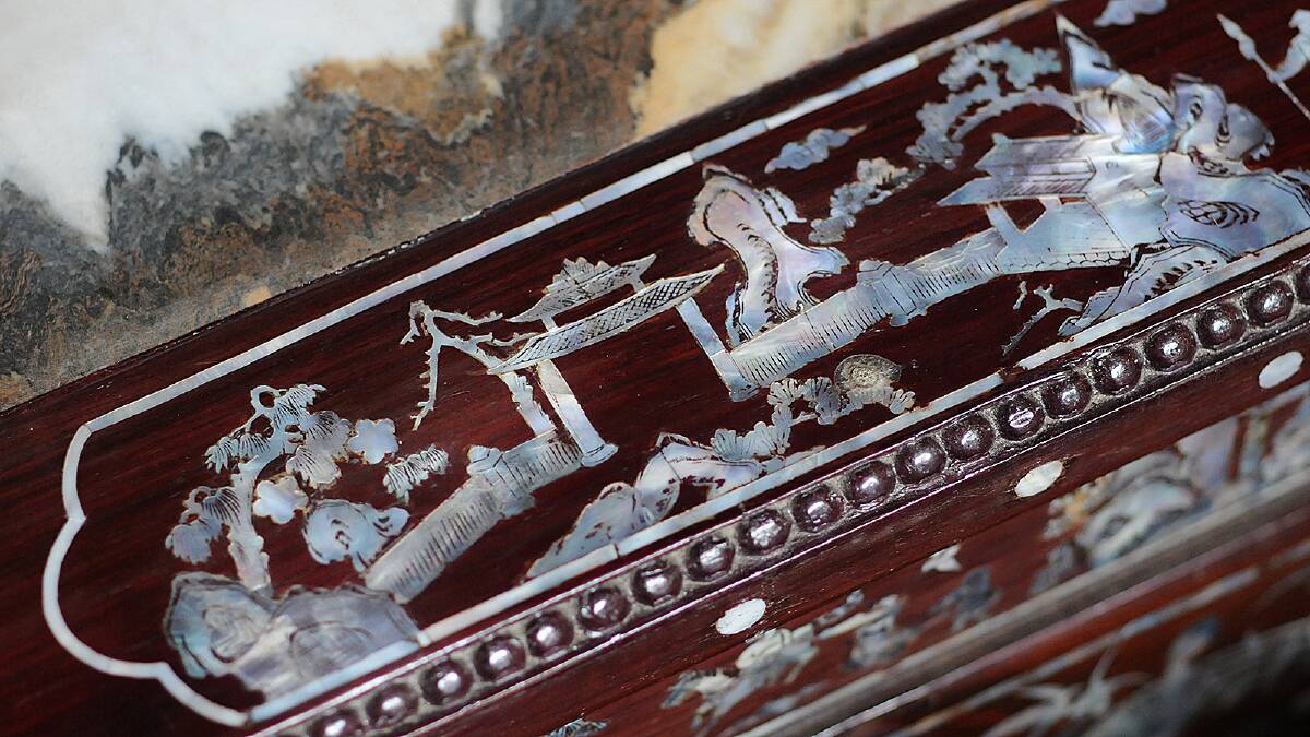 Chinese furniture collection. Picture: Paul Scambler