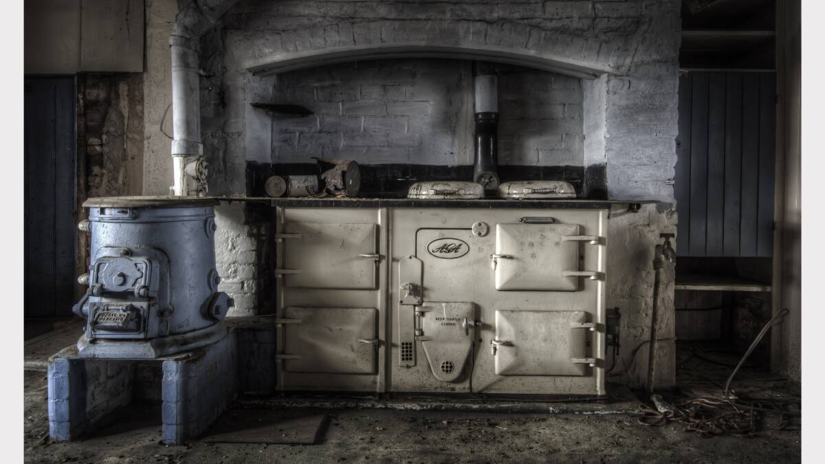 An old Aga Stove.Picture: Urbexography photography.Picture: Urbex Photography.