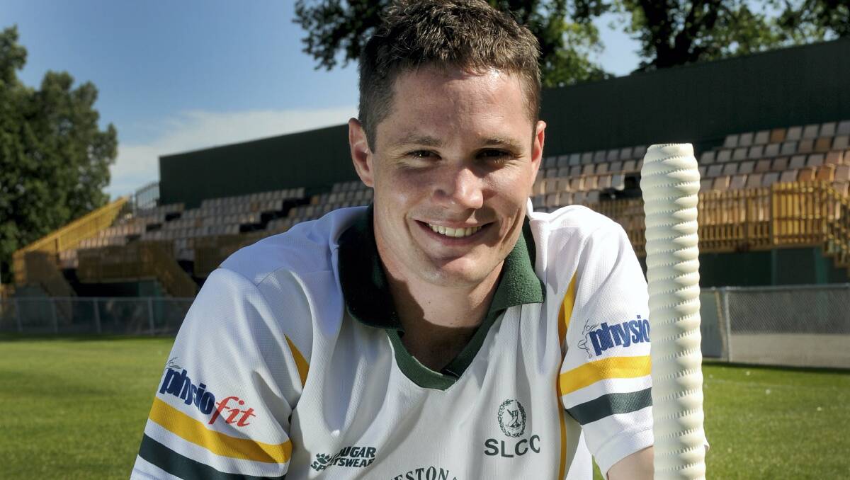 South Launceston's Chris Hay scored 121 runs against George Town. Picture: GEOFF ROBSON