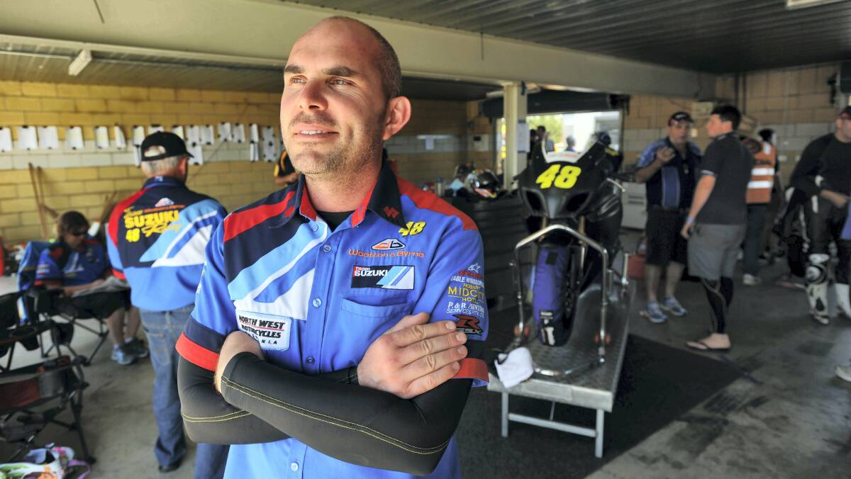Devonport's Brad Wootton is hoping to replicate the form he showed last year at Symmons Plains when he won the 1000cc club championship and the one-hour crown. 