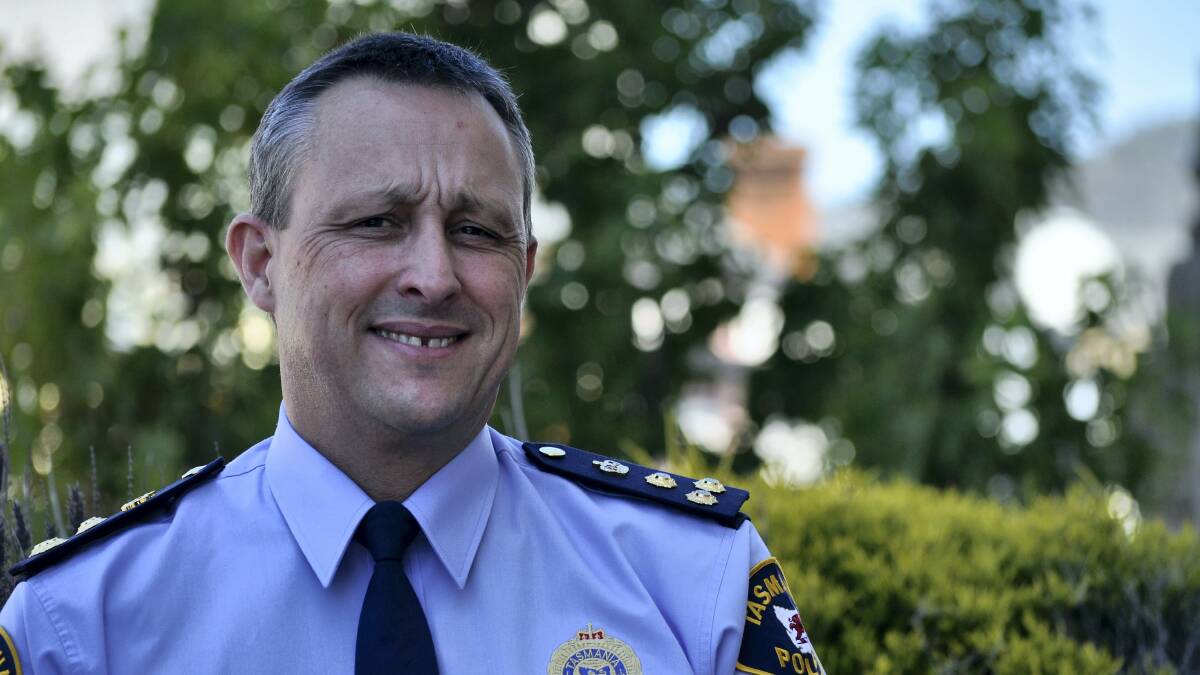 Tasmania Police Commander Tony Cerritelli.
